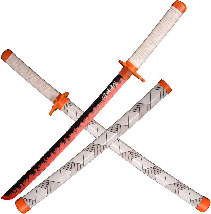 SV Anime Demon Slayer Sword Katana 31 Inch Decorative Collectible Gift Cosplay Sword，Various Styles Available - Image 1